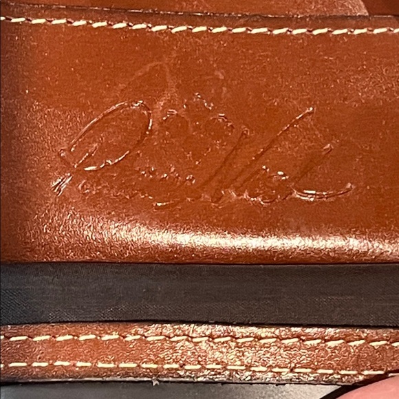 Patricia Nash Brown Leather Card Holder - Picture 2 of 4